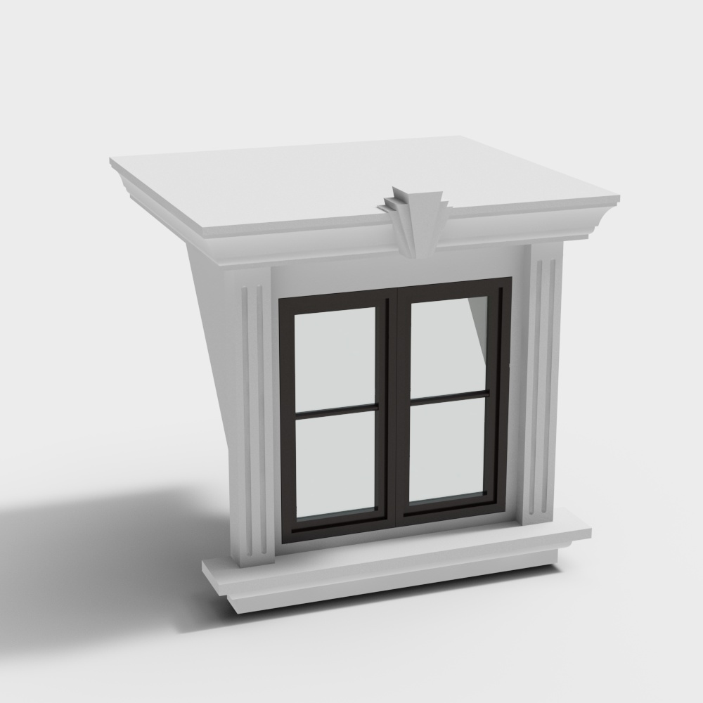 Porta d'ingresso retro europea