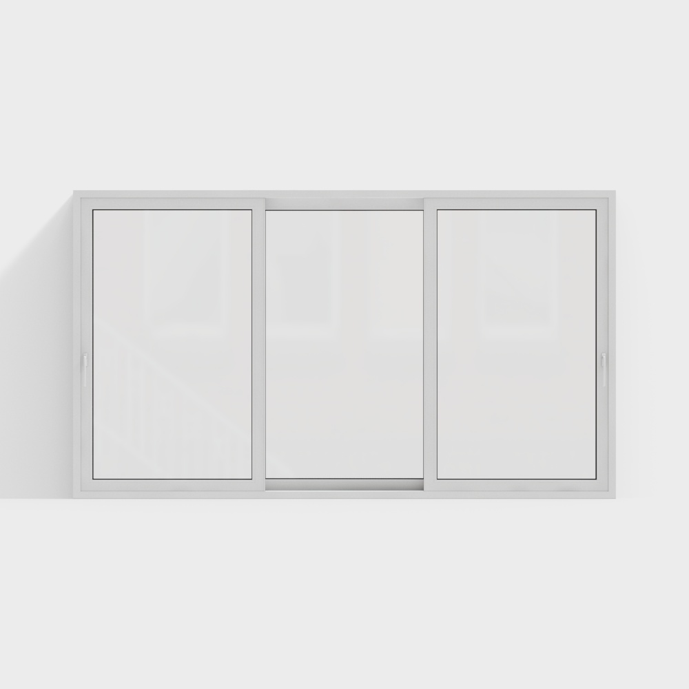 Modern minimalist casement windows