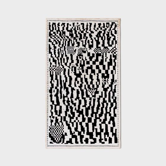 Abstract Carpet 3D Model – Low Poly with High Detail