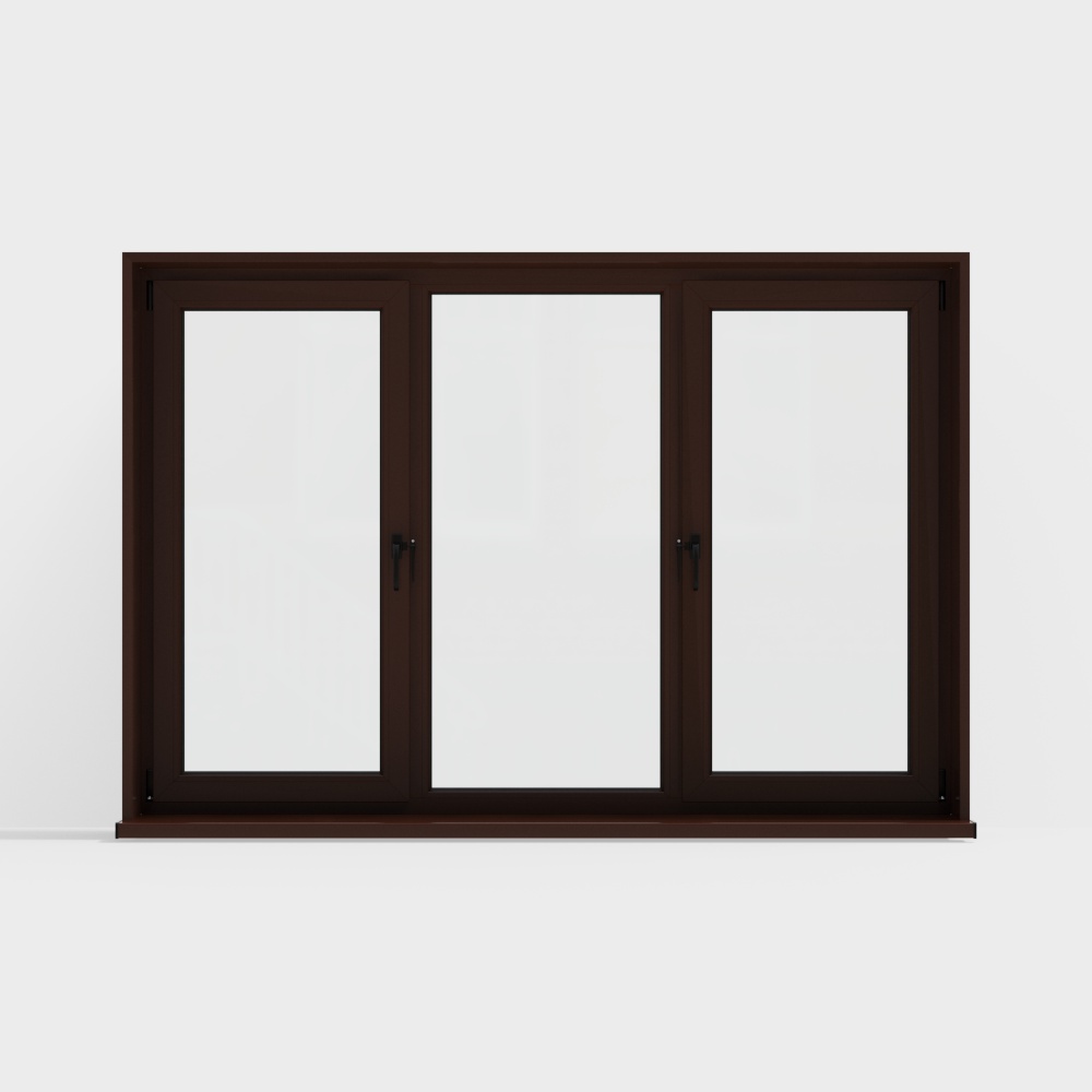 Modern minimalist casement windows
