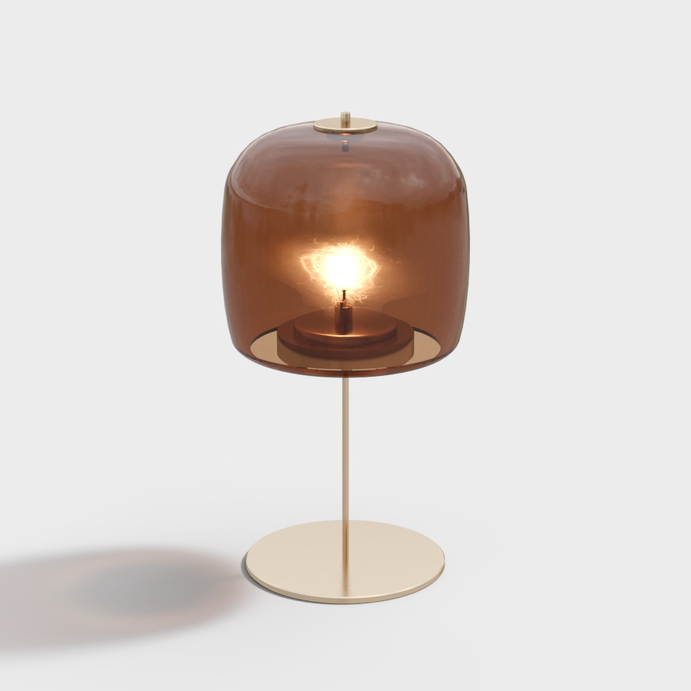 โคมไฟตั้งโต๊ะหรูหราแสงทันสมัย