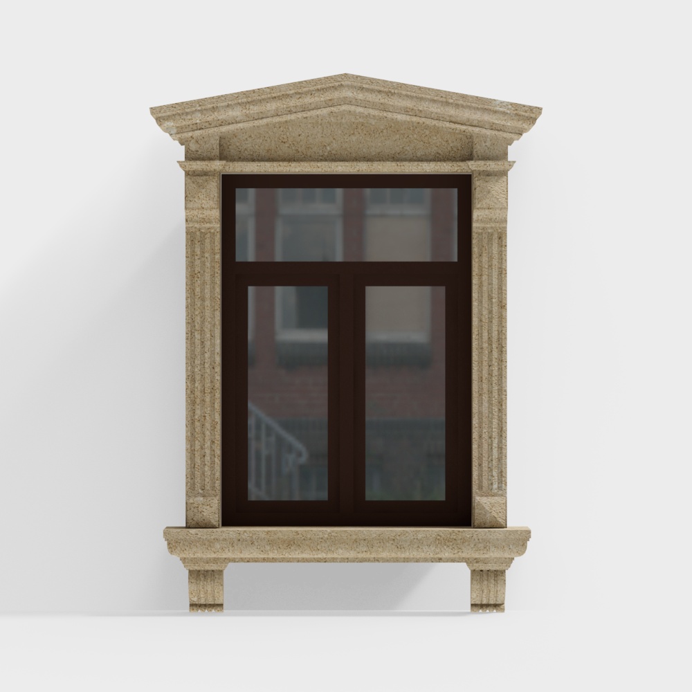 European vintage sliding windows