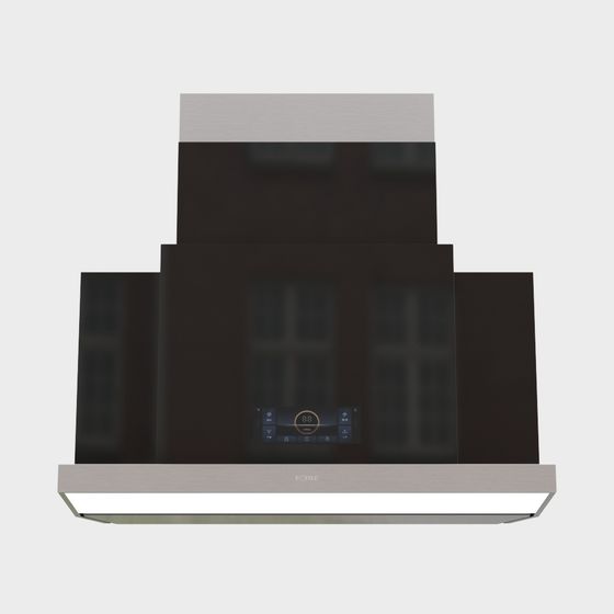 Modern Kitchen Hood 3D model in Low-Poly Style