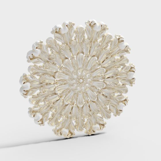 Snow Blossom 3D model