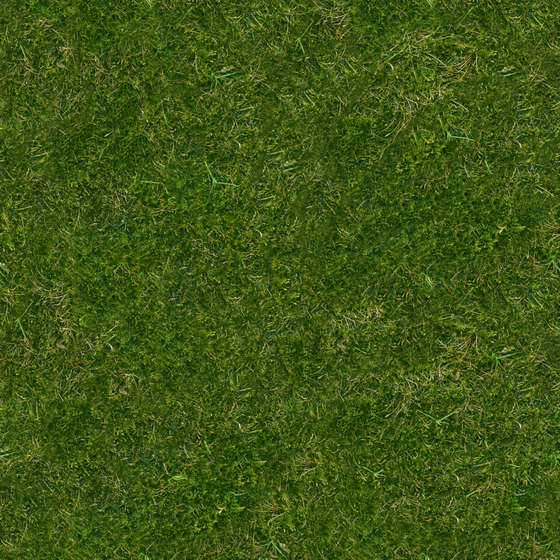 Grass Material 3D Model in Green for Soft Decoration