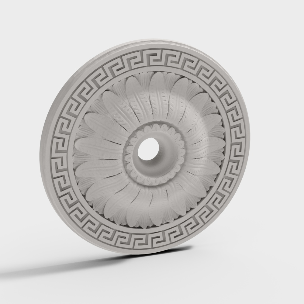 European style wall carving