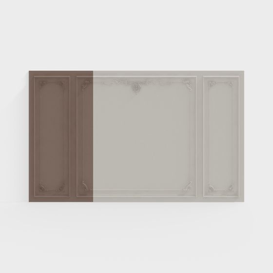 Elegant Panel 3D model for Creative Projects