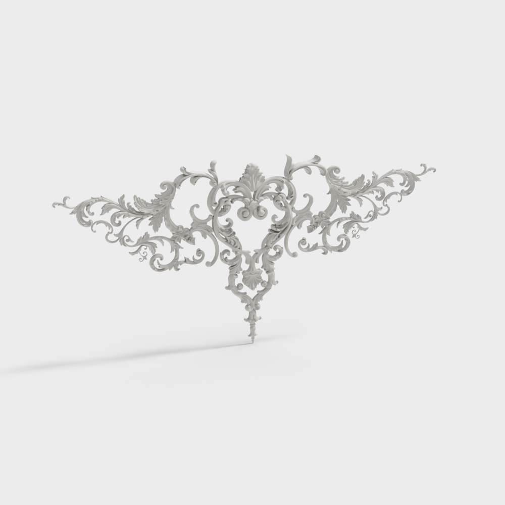 European style wall carving