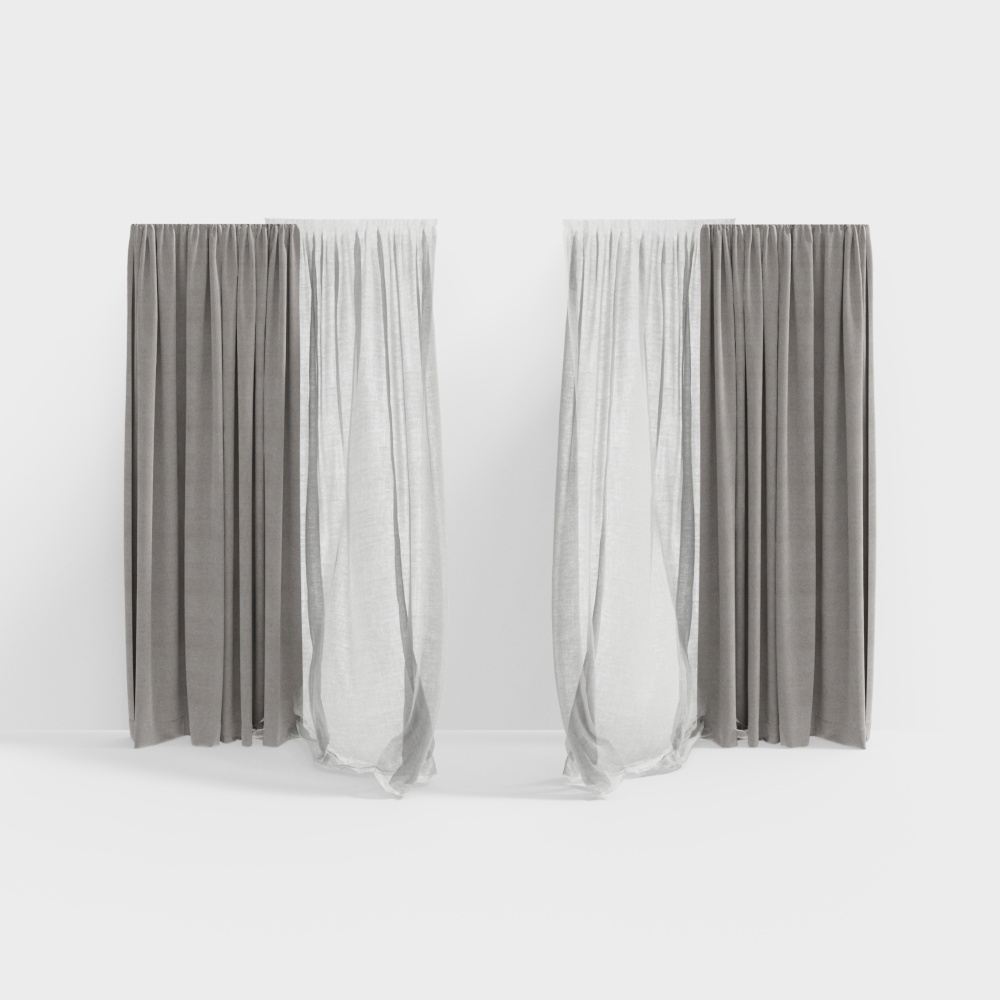 Modern Minimalist curtains