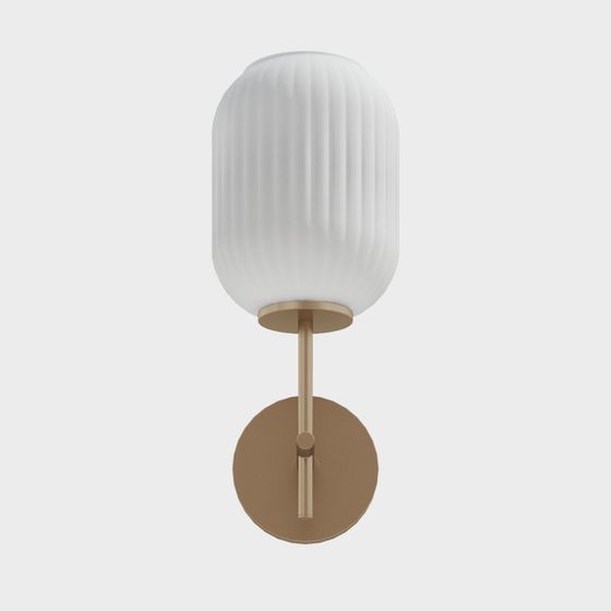 Elegant Modern Minimalist Wall Light 3D model