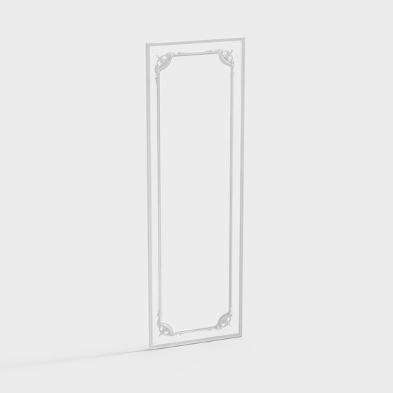 Classic Frame 3D model for Artistic Spaces