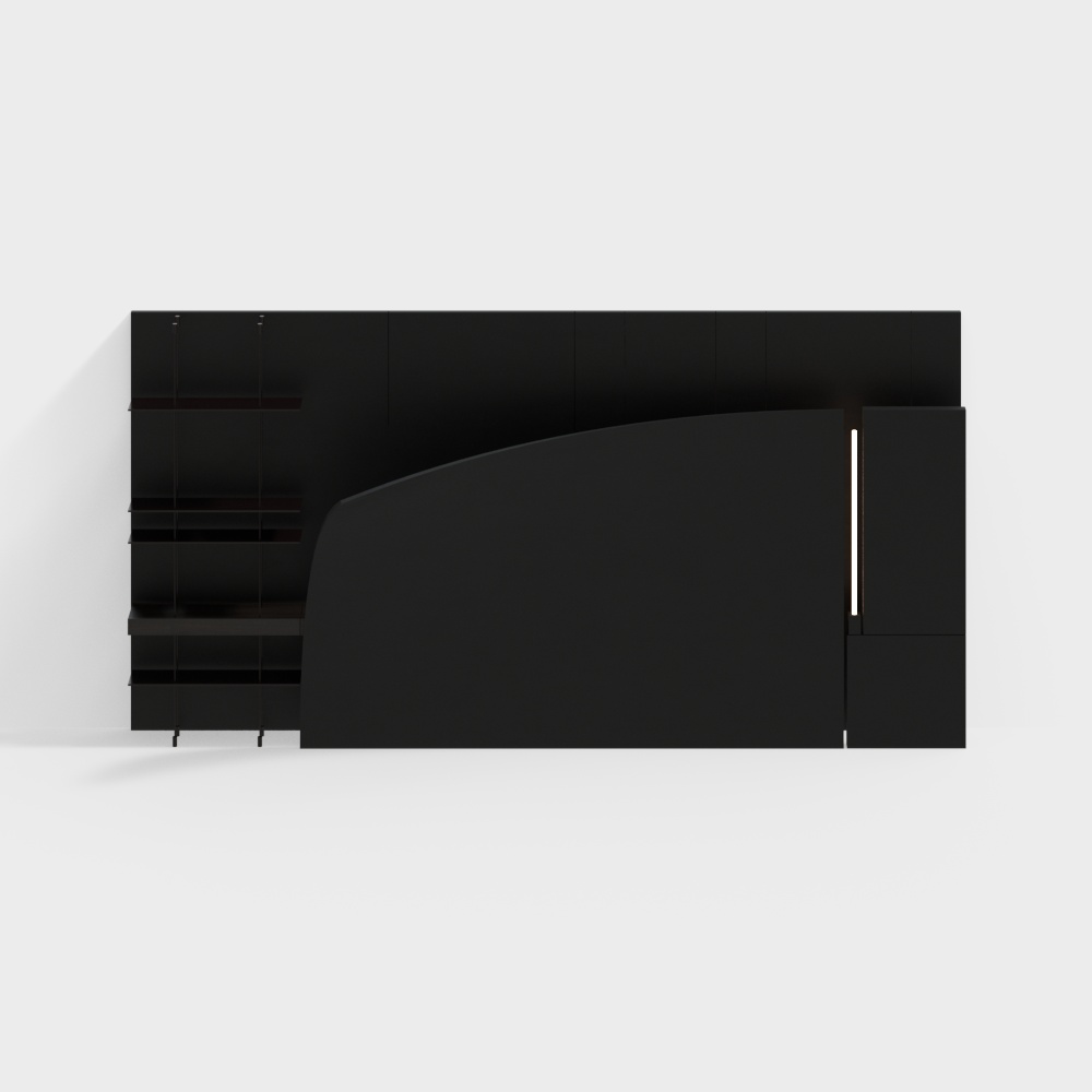 Moderne Hintergrundwand