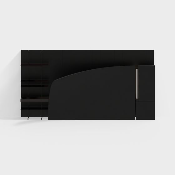 Urban Curves 3D model for Creative Projects