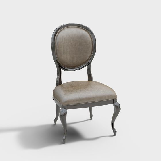 Elegant Vintage Chair 3D model