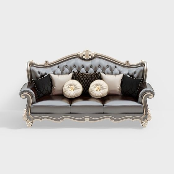 Royal Elegance Sofa 3D model