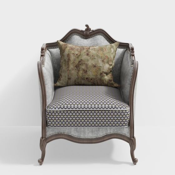 Elegant Sofa 3D model