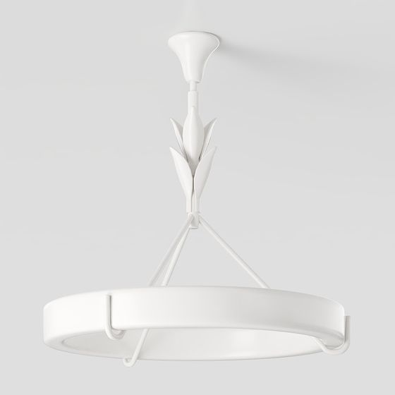 Beautiful Floral Inspired 3D Model Chandelier