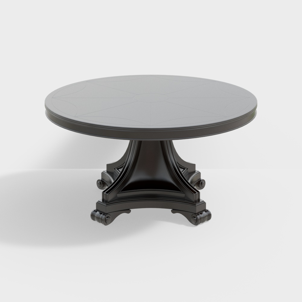 Mesa de comedor americana