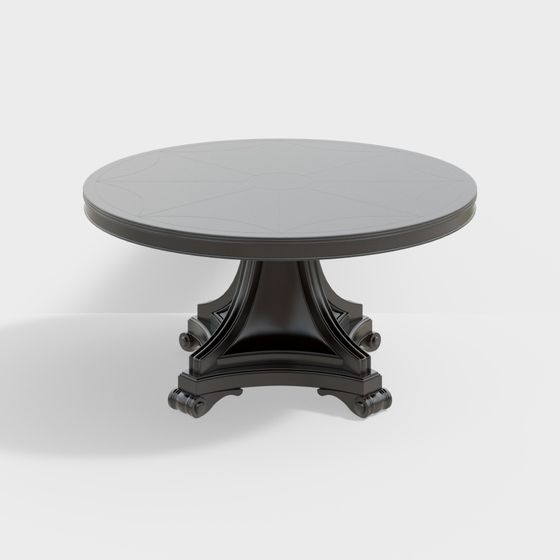 Mesa de comedor americana