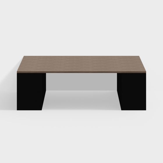 Stylish Urban Corner Coffee Table 3D model