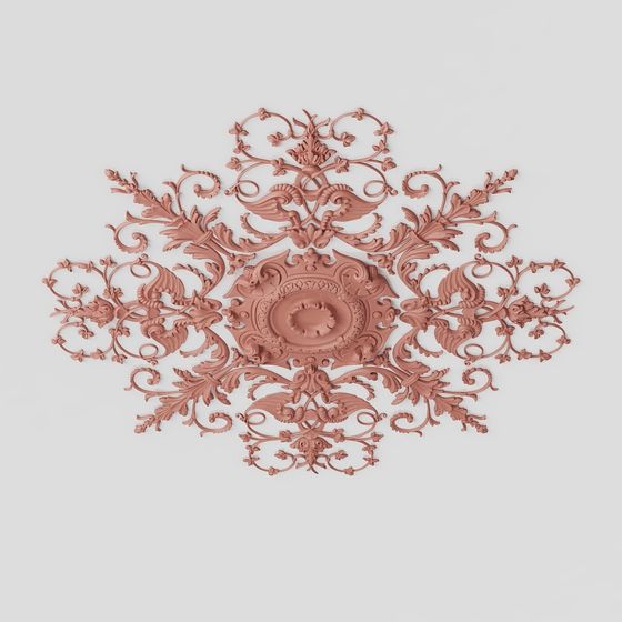 Coral Floral 3D model for Artistic Designs
