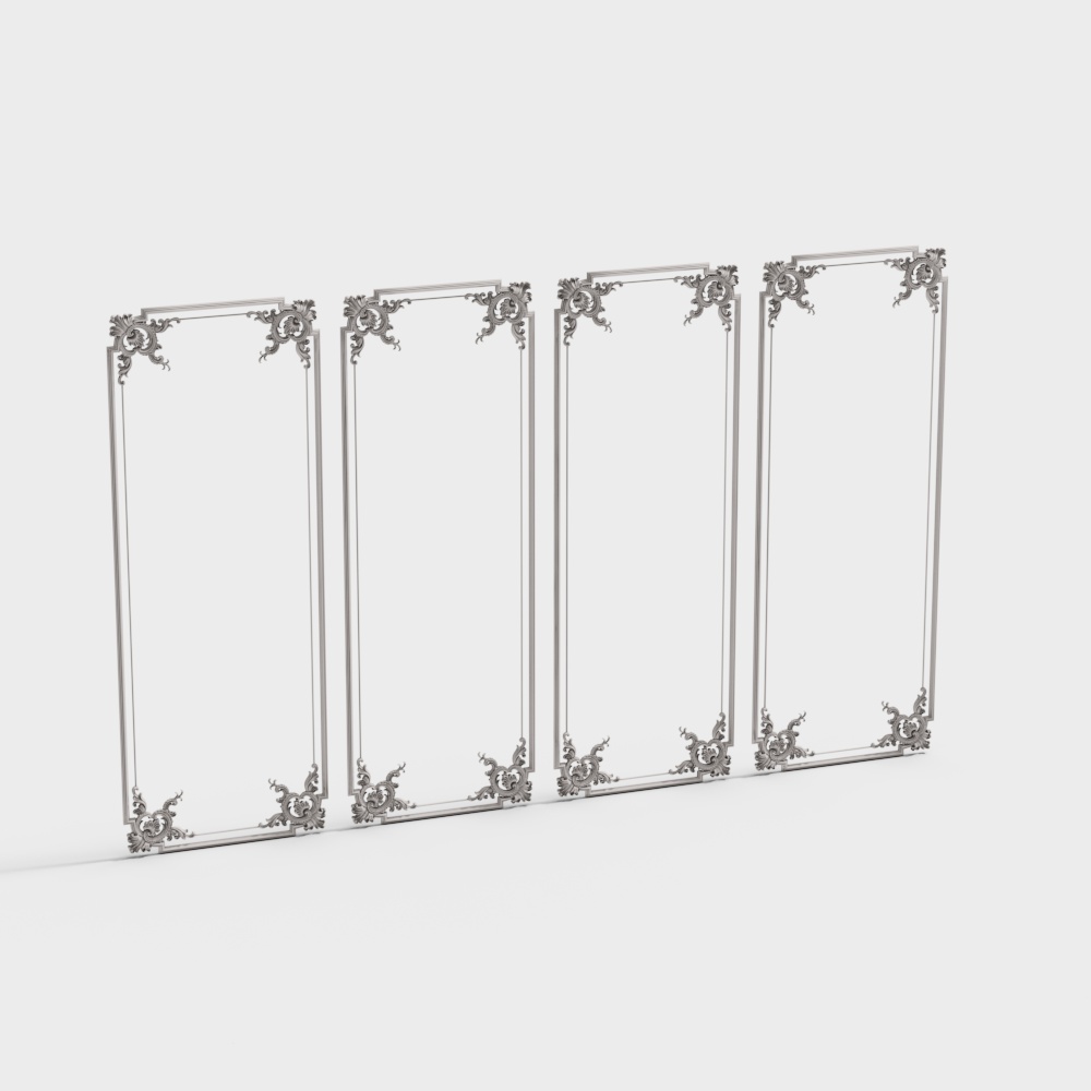 European style wall carving