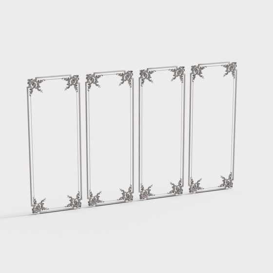 Classic Frame 3D Model for Elegant Design