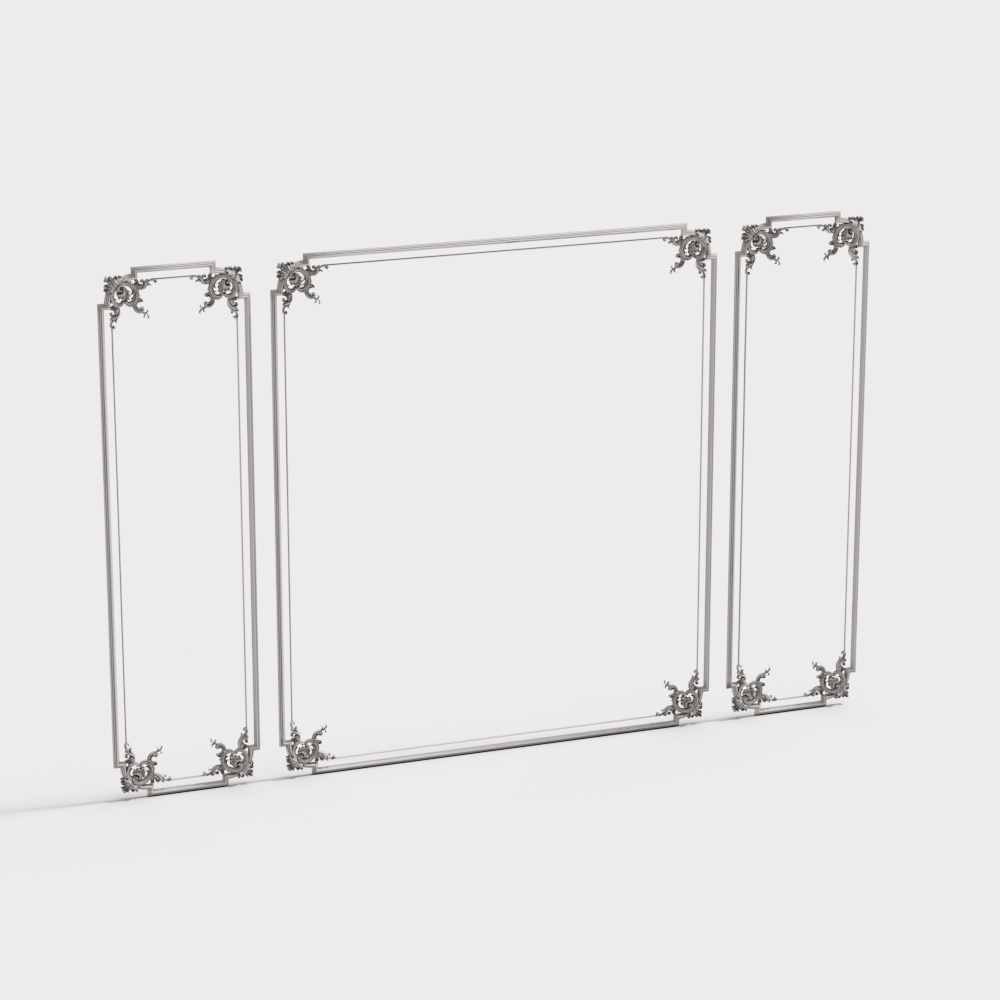 European style wall carving