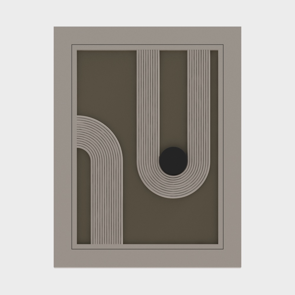 Modern decorative painting