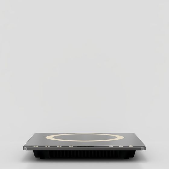 Stylish Smart Induction Stove 3D model for Creative Projects