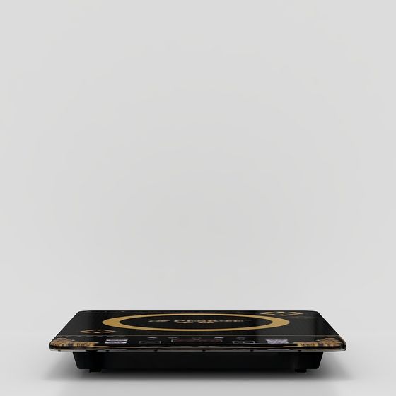 Induction Cooktop 3D model