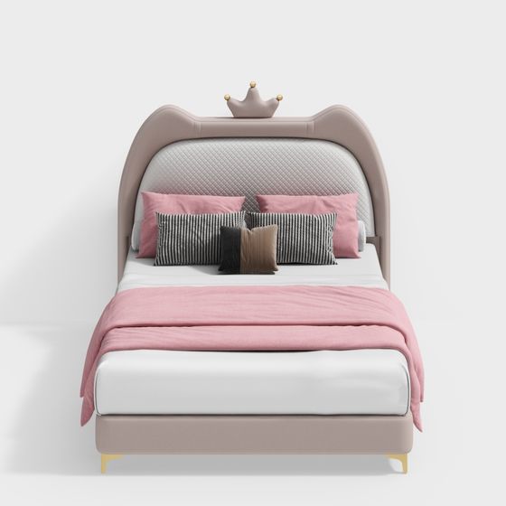 Счастливое детство · детская кровать · clj-qm-e-932# · детская кровать - 1.5 метра