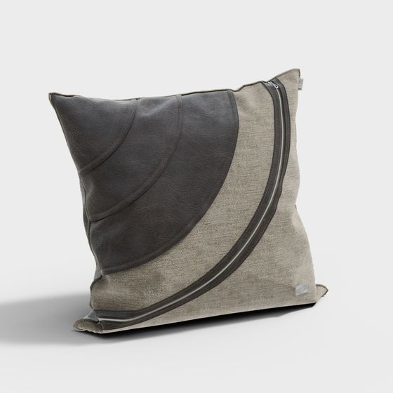 City Window Pillow 3D model for Creative Spaces