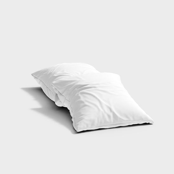 Minimalist Pillow 3D model for Comfort and Design