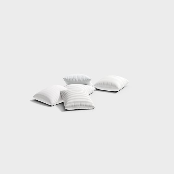 Minimalist Pillows 3D model
