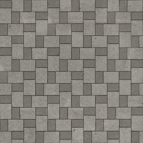 Gray Floor Tile 3D Model