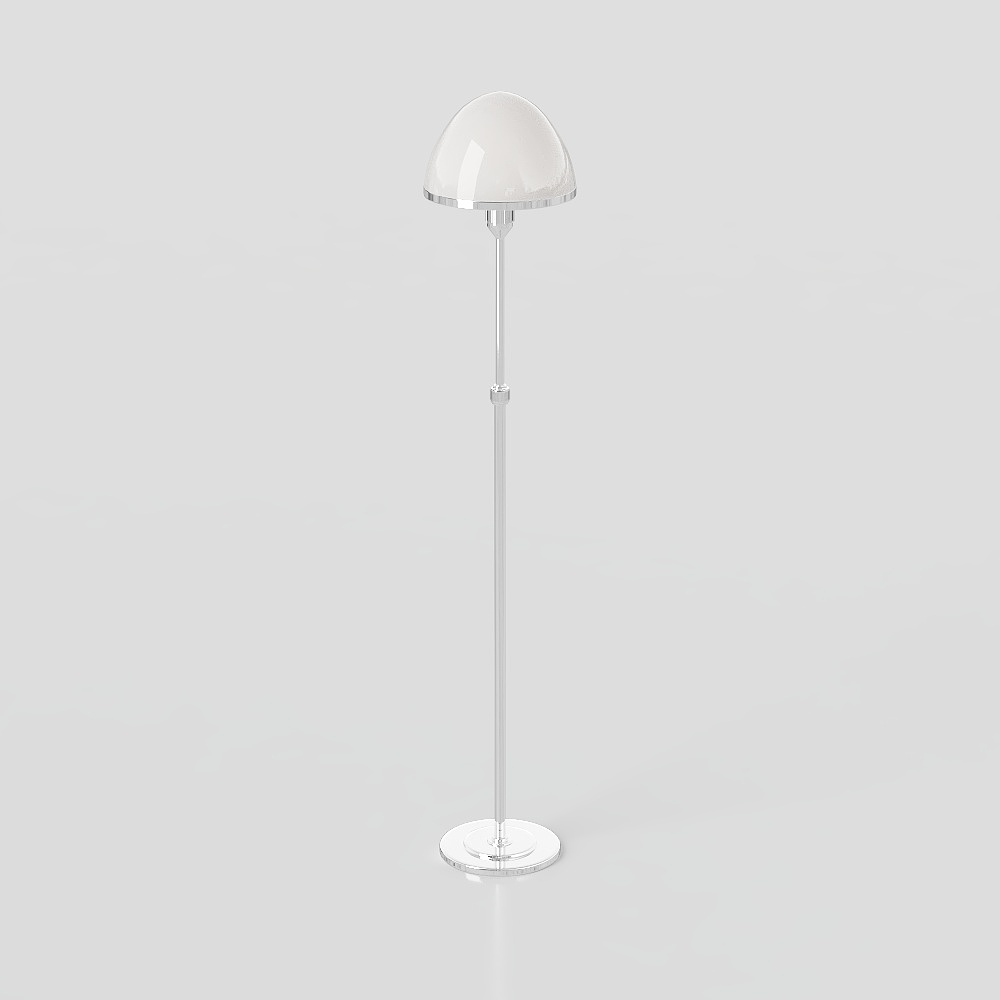 Elegant Floor Lamp 3D Model – Mid-Century Modern Design