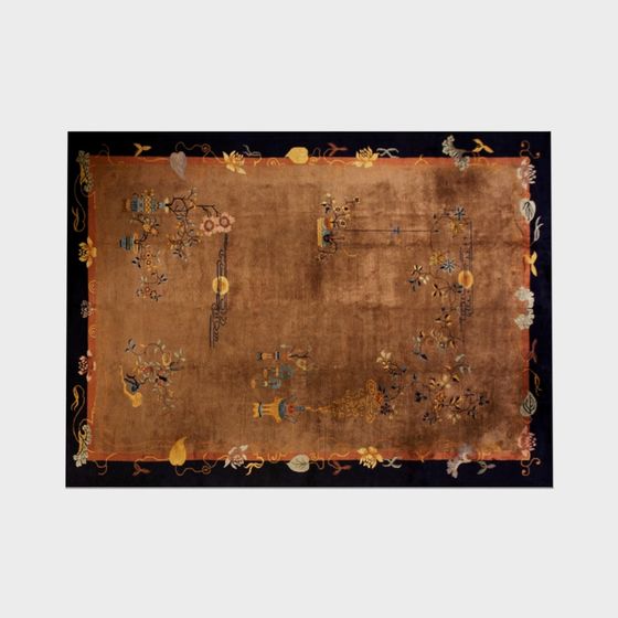 Charming Oriental Carpet 3D Model for Creative Projects