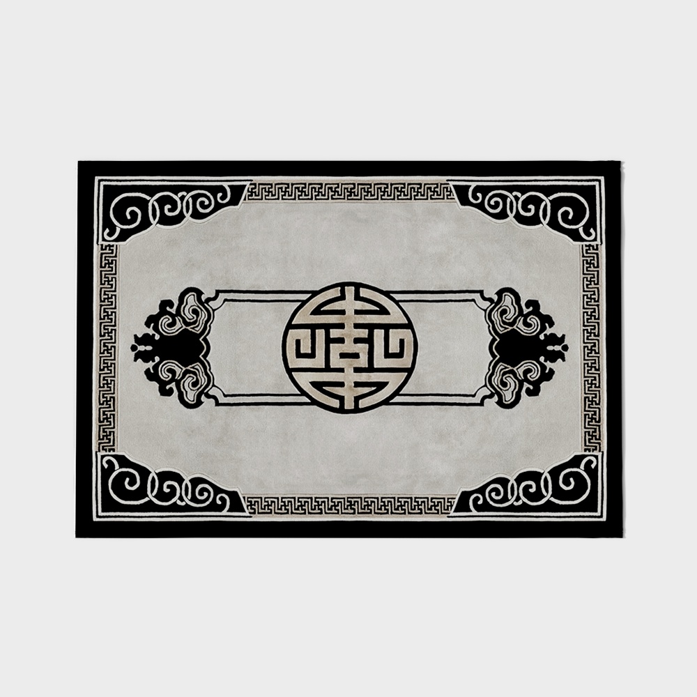 New Chinese square carpet