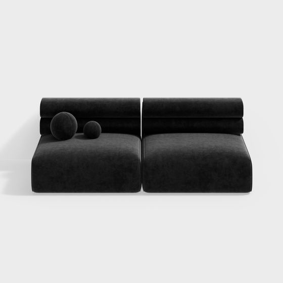 Urban Retreat 3D model Sofa for Stylish Interiors