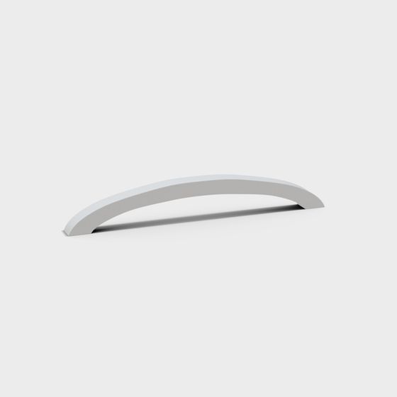 Minimalist Arc Handle 3D model