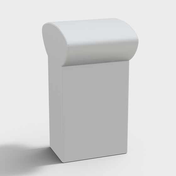 Elegant Minimalist Podium 3D model
