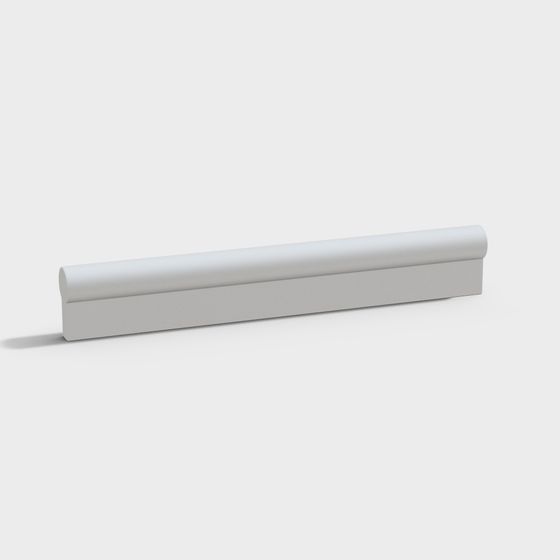 Elegant Line Wall Corner 3D model