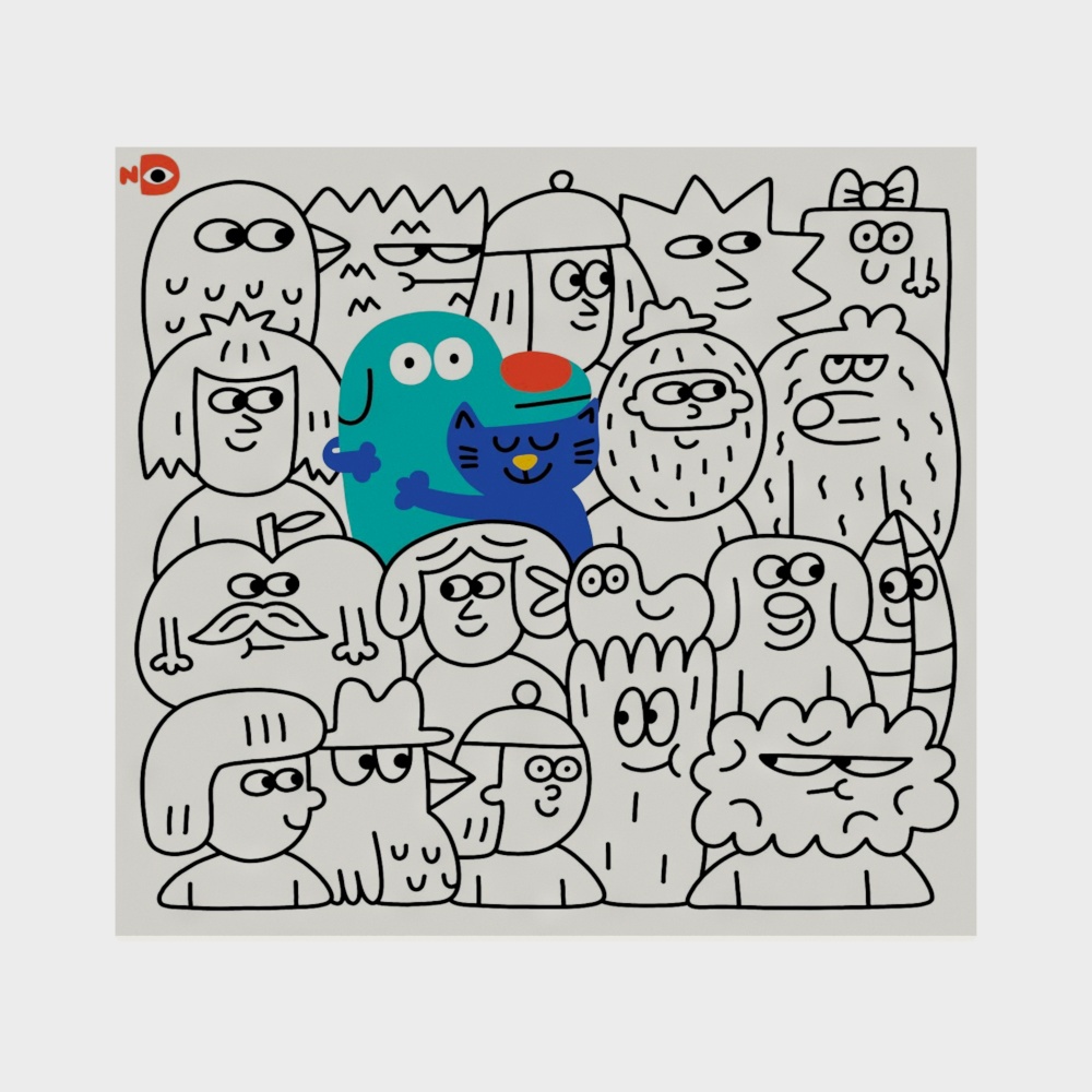 Unique 'Monster Party' 3D Model for Creative Projects