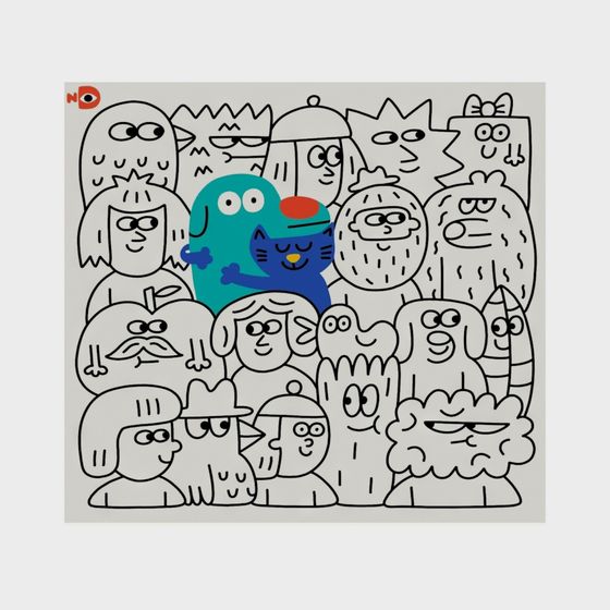 Charming 'Monster Party' 3D Model for Innovative Creations