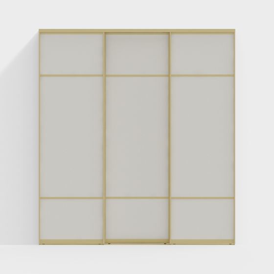 Sliding Door Panel 3D model