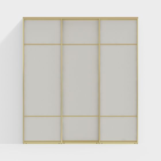 Glass Partition 3D model