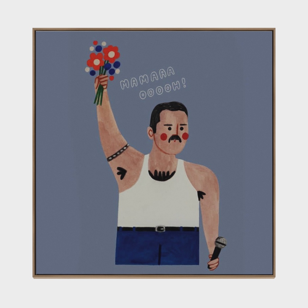 American cartoon character decorative paintings