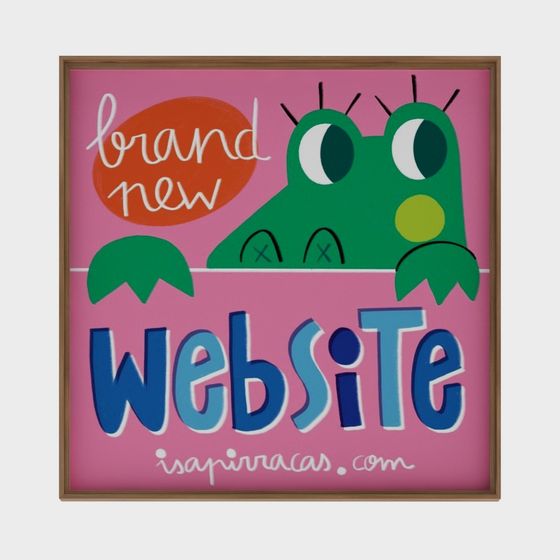 Colorful Pirracas Website Sign 3D model for Creative Projects