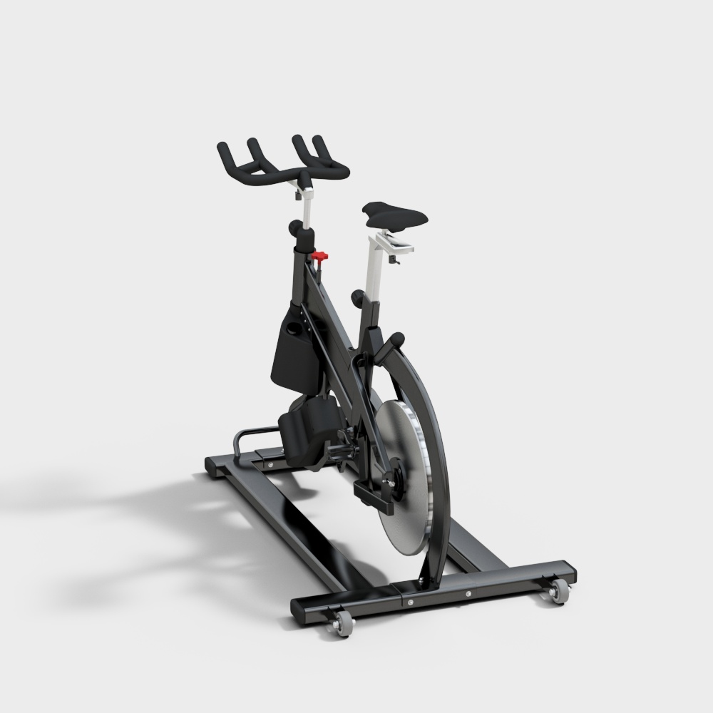 Dynamic Spinning Bike 3D model for Creative Projects